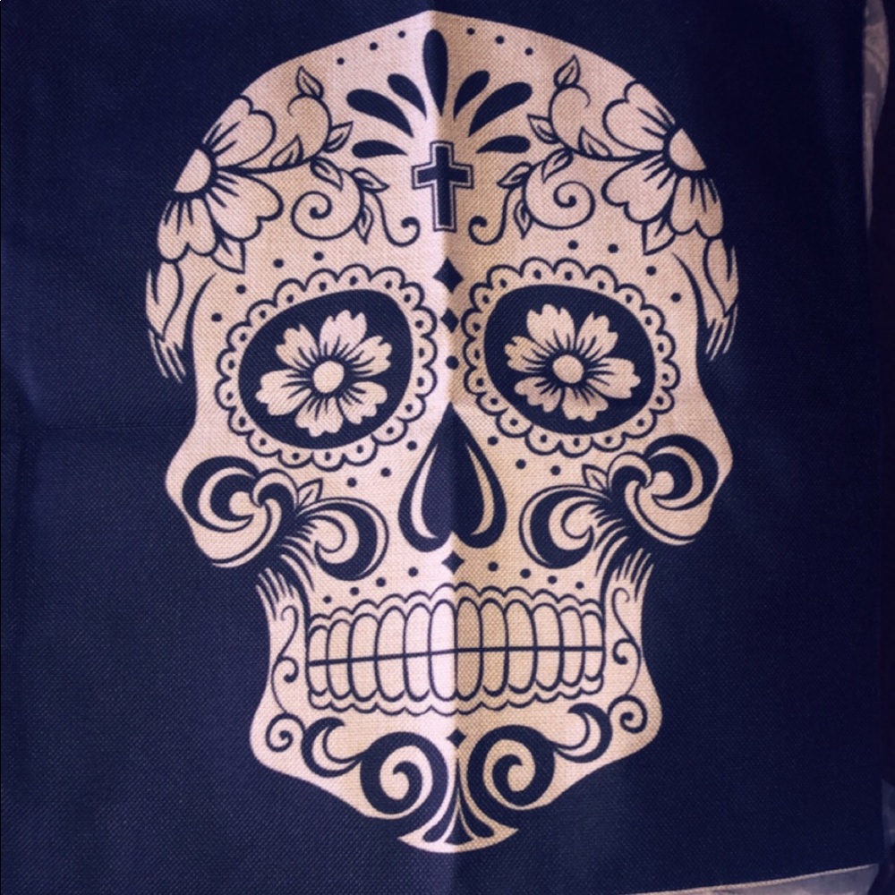 Day of the dead decorative pillow case